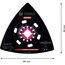  EXPERT AVZ 90 RT2 Schleifplatten Bosch EXPERT Sanding Plate AVZ 90 RT2 Blatt für Multifunktionswerkzeuge, 90 mm, für oszillierende Multifunktionswerkzeuge 12372774