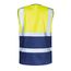  Bekleidung Westen Safestyle *BERTHEL* WARNSCHUTZWESTE GELB/MARINE Gr.  1-M (50/52) 12394600