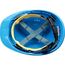  4021 BAU Schutzhelm LAS *BAU* SCHUTZHELM  4-PUNKT Gr.  blau 12398430