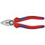  Kombizangen KNIPEX 03 02 180 Kombizange mit Mehrkomponenten-Hüllen schwarz atramentiert 180 mm 12380251