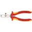  Abisolierzangen universal KNIPEX 11 06 160 Abisolierzange mit Öffnungsfeder, universal isoliert mit Mehrkomponenten-Hüllen, VDE-geprüft verchromt 160 mm 12380412