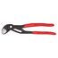  KNIPEX Cobra® Hightech-Wasserpumpenzangen KNIPEX 87 01 250 Cobra® Hightech-Wasserpumpenzange mit rutschhemmendem Kunststoff überzogen grau atramentiert 250 mm 12380275