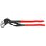  KNIPEX Cobra® Hightech-Wasserpumpenzangen KNIPEX 87 01 400 Cobra® XL Rohr- und Wasserpumpenzange mit Kunststoff überzogen grau atramentiert 400 mm 12380278