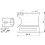  Aufspannsockel BASO BESSEY Aufspann-Sockel BASO 12368082