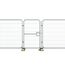  Bauzaun ZND Fußgängertor RT 1151x2000x40 mm 12457617