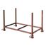  Transportgestelle müba-Stapelpalette, Standrohr Ø57 mm, lichtes Maß zwischen den Holmen 1,30x0,70x0,70m, Tragfähigkeit 1500kg, lackiert 12444615