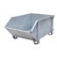 Müllcontainer müba-Abfall-Container mit schräger Schütte, Inhalt 1000 Liter, Tragfähigkeit 1500kg, Auflast 4500kg, Maße 1,60x1,20x0,80m, verzinkt 12444633