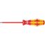  Kraftform Plus – Serie 100 VDE Wera 160 i VDE-isolierter Schlitz-Schraubendreher, 0,4 x 2,5 x 80 mm 12451935