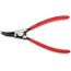  Sicherungsringzangen für Außenringe auf Wellen KNIPEX 46 31 A22 Sicherungsringzange für Außenringe auf Wellen 45° gewinkelt mit Kunststoff überzogen schwarz atramentiert 185 mm 12380259