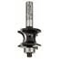  Halbstabfräser Standard for Wood Bosch Halbstabfräser, 8 mm, R1 6 mm, L 19 mm, G 63 mm, für Handfräsen 12372602