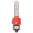  Abrundfräser Expert for Wood Rounding mit Führungskugellager Bosch Abrundfräser Expert for Wood, 8 mm, D 18,7 mm, R1 3 mm, L 12,7 mm, G 55 mm, für Handfräsen 12372579