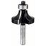  Abrundfräser Standard for Wood Bosch Abrundfräser, 1/4", R1 9,5 mm, D 31,8 mm, L 16,2 mm, G 57 mm, für Handfräsen 12372587