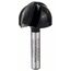  Hohlkehlfräser Standard for Wood Bosch Hohlkehlfräser, 1/4", R1 12,7 mm, D 25,4 mm, L 15,6 mm, G 49 mm, für Handfräsen 12372564