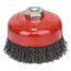  Gewellte Topfbürste Clean for Metal mit M14-Gewinde für Winkelschleifer Bosch Topfbürste, 100 mm, gewellter Stahldraht, für kleine Winkelschleifer 12377408