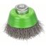  Gewellte Topfbürsten Clean for Inox für Winkelschleifer Bosch Topfbürste 65 mm, gewellter rostfreier Stahldraht, für kleine Winkelschleifer 12377416