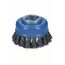  Gezopfte Topfbürsten Heavy for Metal für X-LOCK Winkelschleifer Bosch X-LOCK Topfbürste 75 mm, gezopfter Stahldraht, für kleine Winkelschleifer 12377399