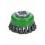  Gezopfte Topfbürsten Heavy for Inox für X-LOCK Winkelschleifer Bosch X-LOCK Topfbürste 75 mm, gezopfter rostfreier Stahldraht, für kleine Winkelschleifer 12377413