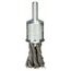  Heavy for Inox Gezopfte Pinselbürste für Bohrer Bosch Pinselbürste, 19 x 0,35 mm, gezopfter Draht, Edelstahl, für Dreh- und Schlagbohrer 12377471