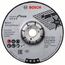  Expert for Inox Gekröpfte Schruppscheiben, 10-mm-Bohrung für Mini-Winkelschleifer Bosch Expert for Inox 2 Stck. x 76 x 4 x 10 mm Schruppscheibe, für Mini-Winkelschleifer 12377363