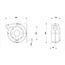  Serie PRC, 230 Volt ELMAG Autom. Kabelaufroller ZECA 6184/PRC/IP65 RNF, 12+2 m, 3x2,5 mm² (2 m Zuleitung, ohne Stecker u. Kuppl.) 12412164