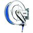  Druckluft, Wasser (max. 70 °C), 10 bar, Edelstahl ELMAG INDUSTRIE Schlauchaufroller Edelstahl 563/13 f. Druckluft u. Wasser 70°C, 40 m, 3/4, 10bar 12411965
