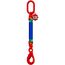  1-Strang mit Standard-Aufhängering McBULL® 1-Strang-Rundschlingengehänge, 1 Meter, 4000 kg, Typ5 12399412