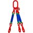  3-Strang mit Standard-Aufhängering McBULL® 3-Strang-Rundschlingengehänge, 1 Meter, 0-45° = 2100 kg/45-60°= 1500 kg, Typ5 12399461