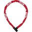  Schl. Ketten Kombi Fahrrad Abus Kettenschloss 4804K/75 red 12354030
