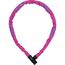  Schl. Ketten Kombi Fahrrad Abus Kettenschloss 4804K/75 pink 12354125