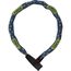  Schl. Ketten Kombi Fahrrad Abus Kettenschloss 6806K/85 blue mask 12354071