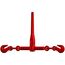  Ratschenlastpanner (mit Ausdrehsicherung) mit 2 Verkürzungshaken mit Sicherung, mit langem Hebel McBULL® Ratschenlastspanner(Verkürzungshaken, langer Hebel), GK8, 16 mm 12401474