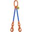  2-Strang-Kettengehänge, mit Sondergüte-Kette mit Standard-Aufhängering McBULL® 2-Strang-Kettengehänge, GK10, Sondergüte-Kette, 8 mm, 1 Meter, Typ7 12401868
