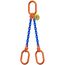  2-Strang-Kettengehänge, mit Sondergüte-Kette mit Standard-Aufhängering McBULL® 2-Strang-Kettengehänge, GK10, Sondergüte-Kette, 6 mm, 1 Meter, Typ8 12401853