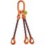  3-Strang-Kettengehänge, mit PAS-Kette mit Standard-Aufhängering McBULL® 3-Strang-Kettengehänge, GK10, PAS-Kette, 13 mm, 1 Meter, Typ1 12402272