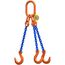  3-Strang-Kettengehänge, mit Sondergüte-Kette mit Standard-Aufhängering McBULL® 3-Strang-Kettengehänge, GK10, Sondergüte-Kette, 7 mm, 1 Meter, Typ3 12402133