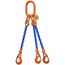  3-Strang-Kettengehänge, mit Sondergüte-Kette mit Standard-Aufhängering McBULL® 3-Strang-Kettengehänge, GK10, Sondergüte-Kette, 8 mm, 1 Meter, Typ4 12402142