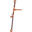  1-teilige, mit PAS-Kette (mit H-Stempel) McBULL® 1-teilige-Zurrkette, GK10, PAS-Kette, 13 mm, 1 Meter 12402607