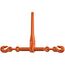  Ratschenlastpanner (mit Ausdrehsicherung) mit 2 Verkürzungshaken mit Sicherung McBULL® Ratschenlastspanner(Verkürzungshaken, langer Hebel), GK10, 8 mm 12402786