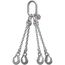  mit Standard-Aufhängering McBULL® 4-Strang-Kettengehänge, GK6 (INOX), 13 mm, 1 Meter, Typ4 12402949