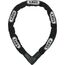  Schl. Ketten Kombi Fahrrad Abus Kettenschloss 1010/110 black 12354074