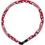  Schl. Ketten Kombi Fahrrad Abus Kettenschloss 4804C/75 red SYMBOLS 12354096