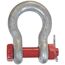  Hochfeste Schäkel, geschweifte Form, mit Mutter und Splint McBULL® Schäkel, hochfest, geschweift, Mutter/Splint, 1", 8,5 t 12403527