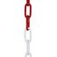  Rundstahlketten nach DIN 5685 Rundstahlkette DIN 5685/C, 6 mm, rot-weiß, 30 m 12403585