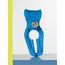  Komponenten Forst-Seilgleitbügel McBULL® Forst-Seilgleitbügel, GK10, blau, 10 mm 12403757