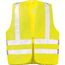  2261 MAX Textil-Warnweste Wica Tex *MAX* TEXTIL-WARNWESTE MIT SCHULTERREFLEX, GELB Gr.  2-L (54/56) 12394569