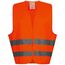  Arbeitskleidung Wica Tex *OSKAR* POLYESTER-WARNWESTE ORANGE WICA-TEX 12394632