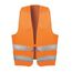  Arbeitskleidung Wica Tex *ERNST* TEXTIL-WARNWESTE ORANGE Gr.  3-XL(58/60) 12394624