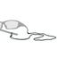  Augenschutz TECTOR *BRILLENBAND* SCHWARZ 12398329