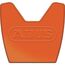  Rohlinge, Ersatz- und Mehrschlüssel HaSi Rohlinge, Ersatz- und Mehrschlüssel HaSi Abus Design-Clip ABUS Nr.06 orange (ohne Rohling) 12355356