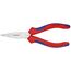  Verdrahtungszangen KNIPEX 13 05 160 Verdrahtungszange mit Mehrkomponenten-Hüllen verchromt 160 mm 12380361